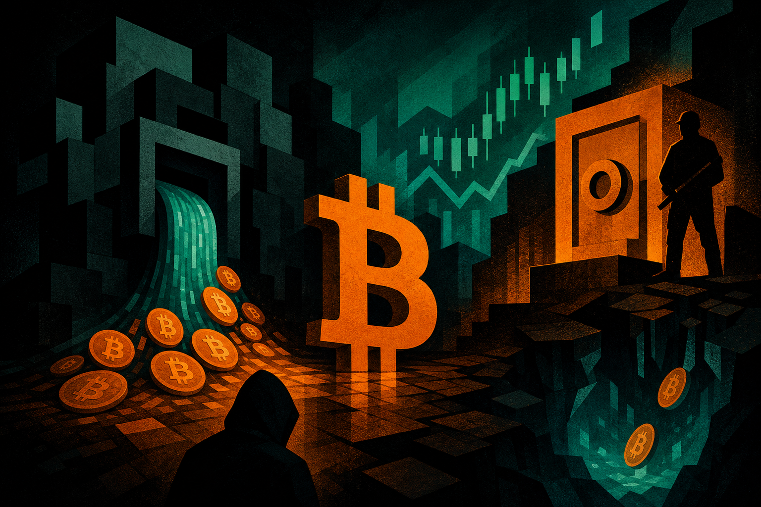 BlackRock Bitcoin ETF $604M Inflows and 210,000 BTC Leaves Long-Term Wallets
